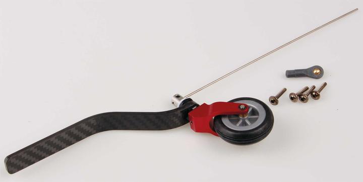 Image du produit Kuza Train arrière 50-70cc carbone V2 avec roue d'environ 41mm orientable