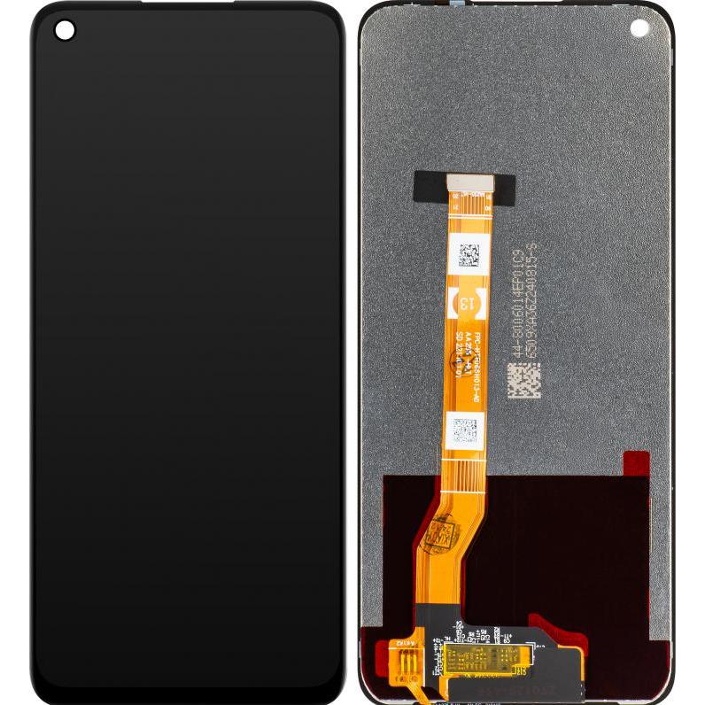 MP Display Unit für Oppo A36 / A76, w/o Frame, Aftermarket, Schwarz, Pièces de rechange pour appareils mobiles