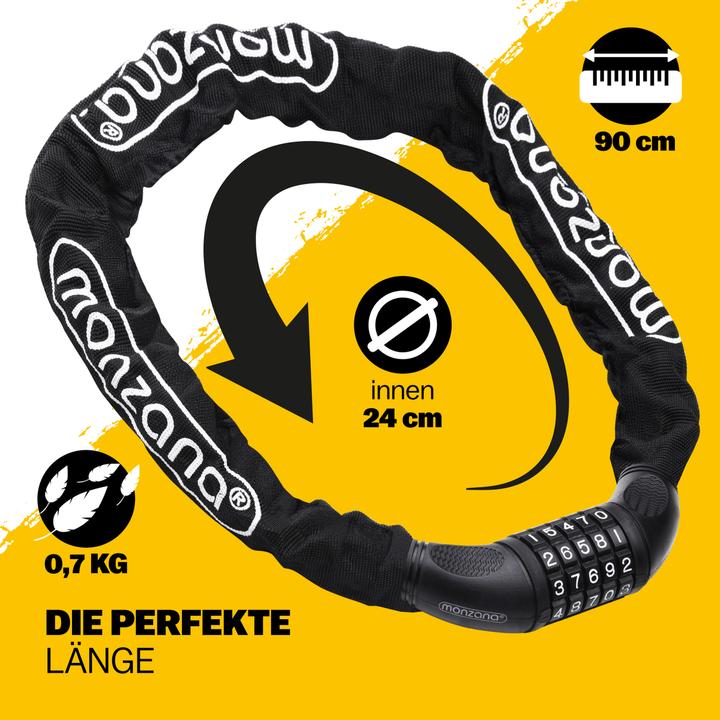 Produktbild Monzana Farradschloss (90 cm)