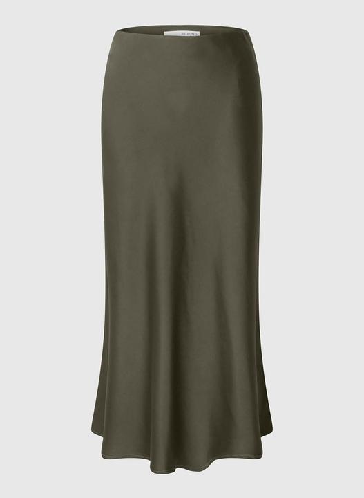 Produktbild Selected Satin Midirock (36)