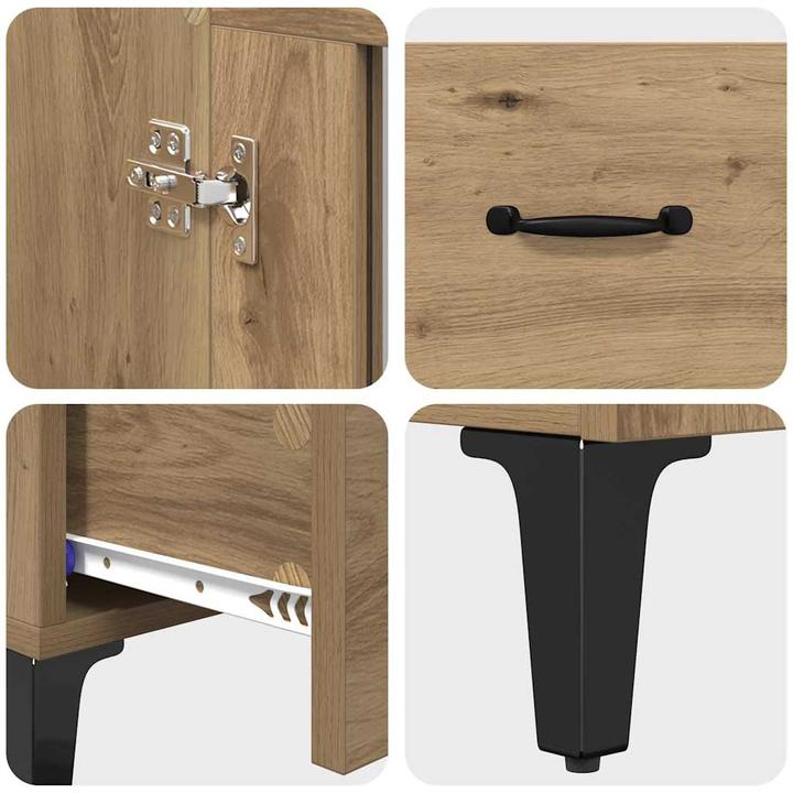 Image du produit vidaXL Highboard (31 x 70 x 115 cm)