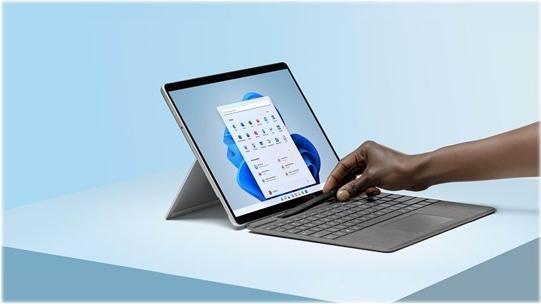Image du produit Microsoft Surface Pro X & 8 Signature Keyboard (DE, Docking)