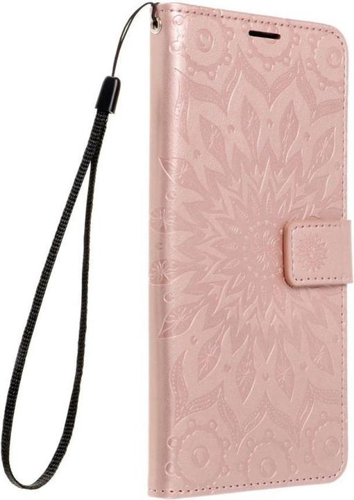 Actual product image OEM Back panel cover MEZZO Book case for SAMSUNG S25 Ultra mandala rose gold (Samsung Galaxy S25 Ultra)