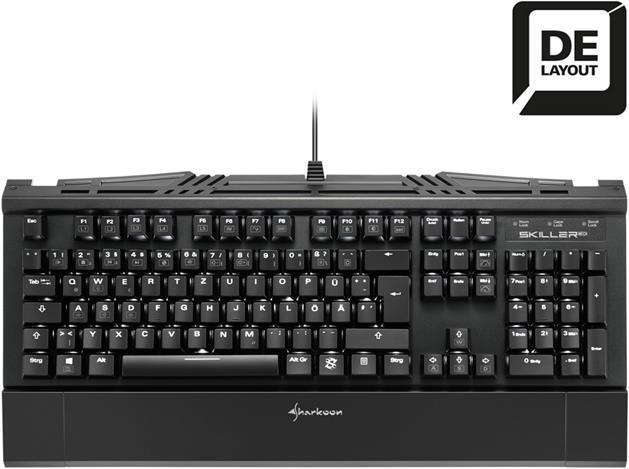 Actual product image Sharkoon Skiller MECH SGK1 (DE, Cable)