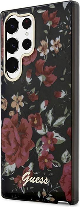Produktbild Guess GUHCS23LHCFWSA S23 Ultra S918 green/kaki hardcase Flower Collection (Samsung Galaxy S23 Ultra)