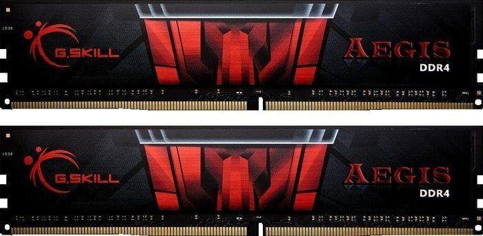Actual product image G.Skill Atmintis Aegis, DDR4, 16 GB, 3000 MHz, CL16 (F4-3000C16D-16GISB) (2 x 8GB, 3000 MHz, DDR4-RAM, DIMM)