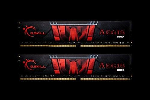 Actual product image G.Skill Atmintis Aegis, DDR4, 16 GB, 3000 MHz, CL16 (F4-3000C16D-16GISB) (2 x 8GB, 3000 MHz, DDR4-RAM, DIMM)
