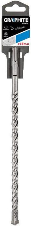 Actual product image Graphite Concrete drill, SDS Plus, 16 x 310 mm, S4, quatro (16 millimetres)