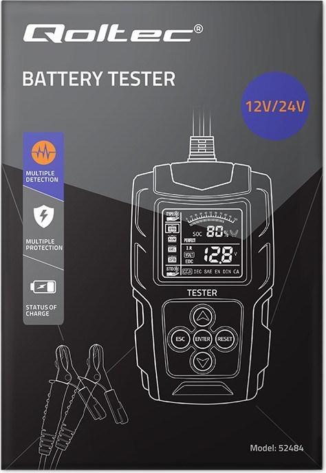 Produktbild Qoltec LCD-Digital-Batterietester