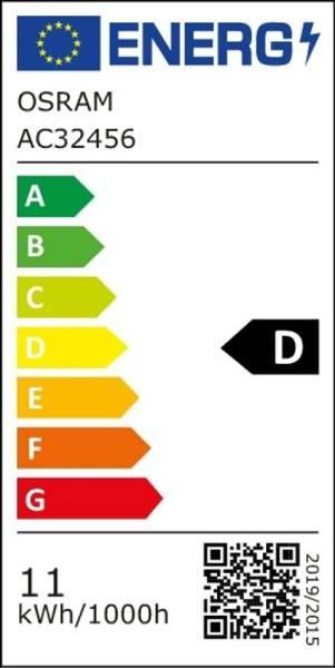 Energie-Label Osram Led Base Classic A (E27, 11 W, 1521 lm, 1 x, D)