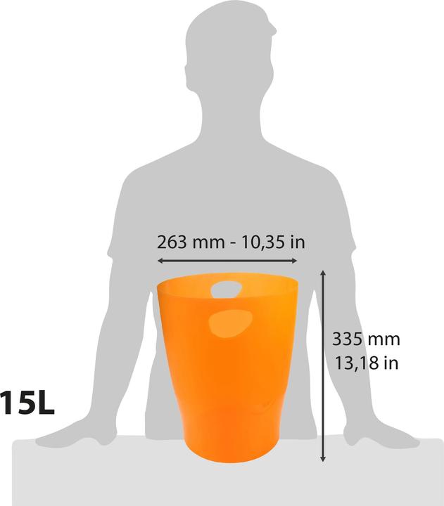 Produktbild Exacompta Papierkörbe (15 l)
