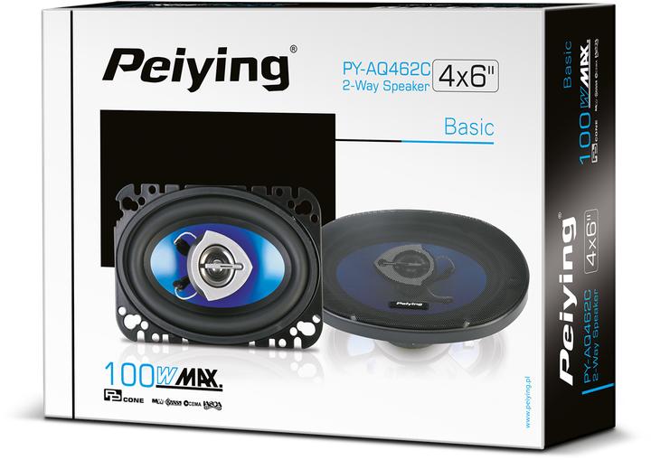 Actual product image Peiying PY-AQ462C Speakers