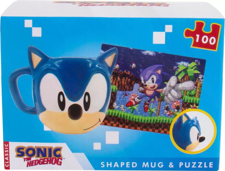Produktbild Fizz Creations Sonic the Hedgehog Set Tasse und Puzzle (1 x)