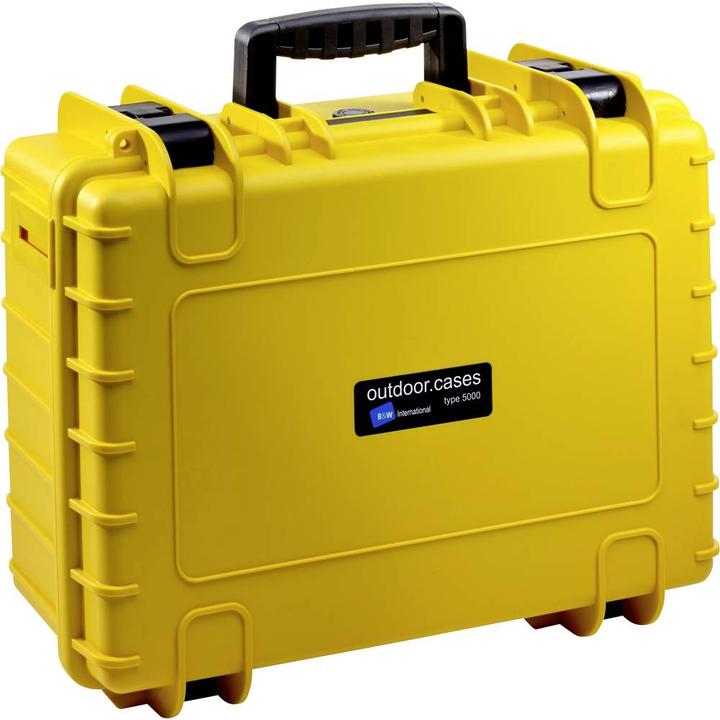 Produktbild B&W International Outdoor Case 5000 empty yellow (Fotokoffer, 22.10 l)