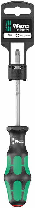Productafbeelding Wera 350 PH SB Kruiskopschroevendraaier PH (Phillipps kruissleuf (PH))