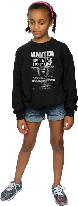 Produktbild Bellatrix Lestrange Wanted Sweatshirt Mädchen (140, 146)