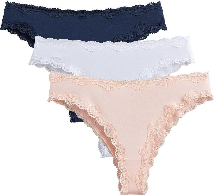Immagine prodotto La Redoute Collections 3er-Pack Tangas (38, confezione da 3)