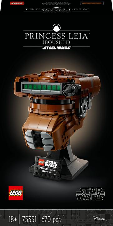 LEGO Princess Leia Helmet (75351, LEGO Star Wars)