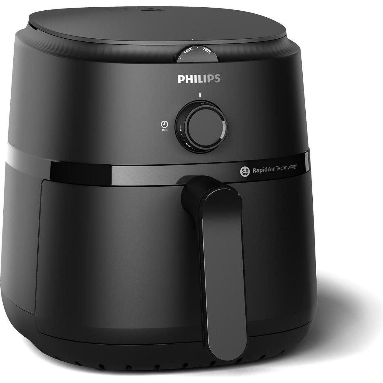 Philips 1000 series NA120/00, Fritteuse, Schwarz