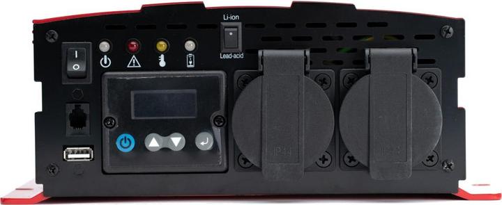 Actual product image Voltima VSC252 Sine wave inverter 2500W/12V with charger, NVS and UPS function (CH)