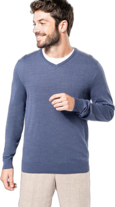 Produktbild Kariban Pullover mit V-Ausschnitt (M)