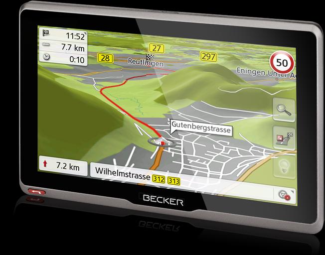 Actual product image Becker active.7sl EU (7")