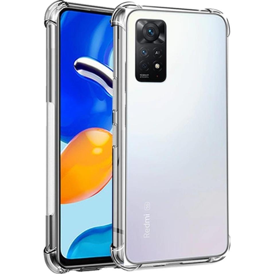 Thumbnail - Screenguard Xiaomi Redmi Note 11S Hülle Crystal Soft Airbag Bumper (Xiaomi Redmi Note 11S), Smartphone Hülle, Transparen...