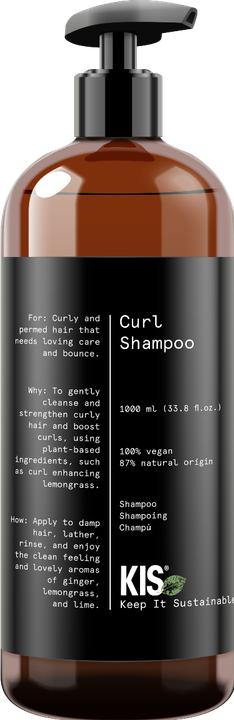 Produktbild KIS Curl Shampoo 1000ml (Flüssiges Shampoo, 1000 ml)
