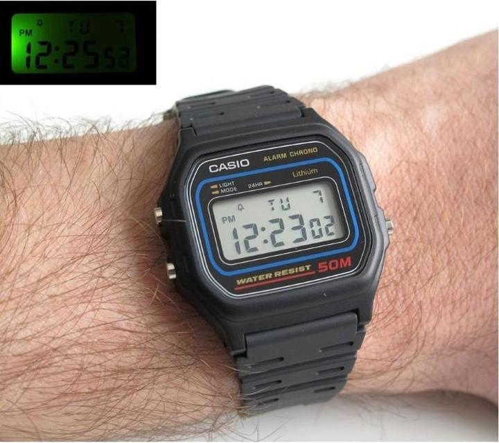 Produktbild Casio W-59-1vqws (Digitaluhr, 34 mm)