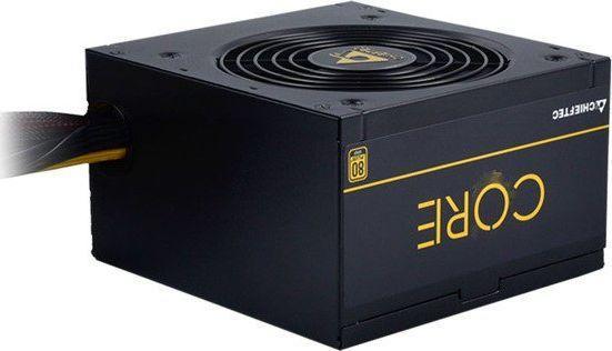 Produktbild Chieftec ATX PSU Core series BBS-600S, 12cm fan, 600W, 80 PLUS® Gold, Active PFC (600 W)