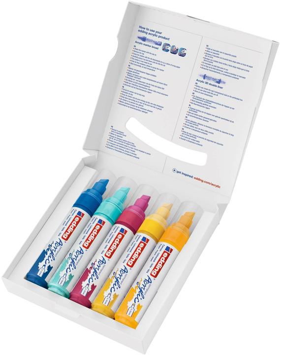 Produktbild Edding Acrylmarker (5x)
