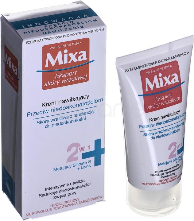 Actual product image Mixa 2 in 1 (50 ml, 24h cream, Up to SPF 10)