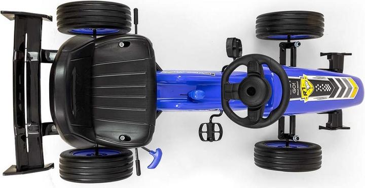 Actual product image Mally Rocket pedal go-kart blue