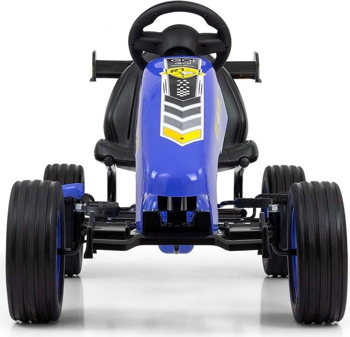 Actual product image Mally Rocket pedal go-kart blue