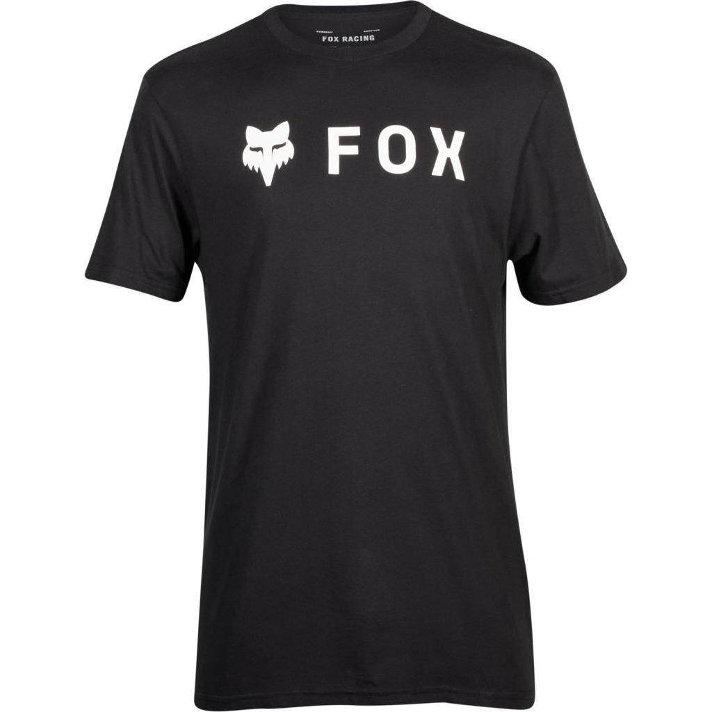 Fox, Herren, Shirt, Tee 23 Absolute Ss Prem Blk M, Schwarz, (M)