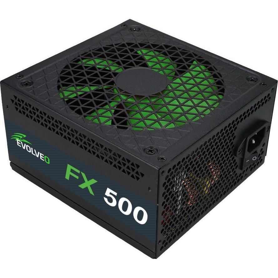 Evolveo Alimentatore FX 500W (CZEFX500) (500 W), Alimentatore PC, Verde