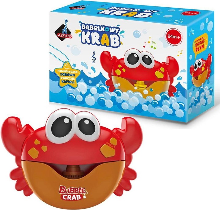 Produktbild Askato Water bubble toy crab