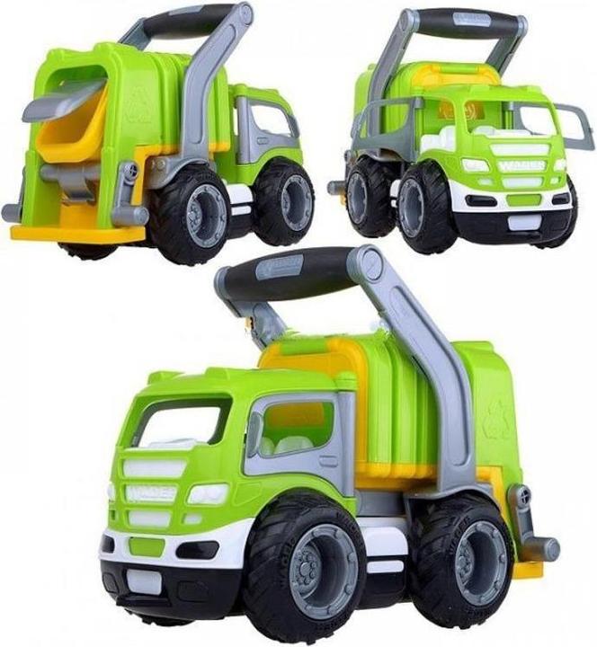 Produktbild Wader Toy garbage truck 28.5 cm with handle GripTruck