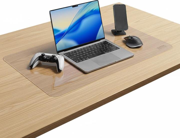 Immagine prodotto Kama Schreibtischmatte, Mousepad, Transparent (80 x 40 cm)