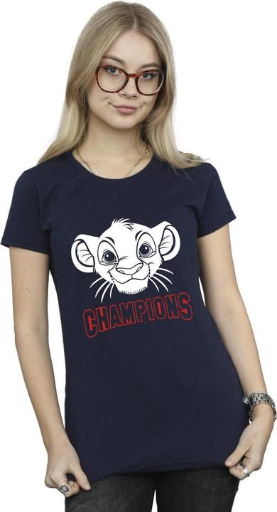 Image du produit Disney - T-shirt THE LION KING SIMBA FACE CHAMPION - Femme (L)