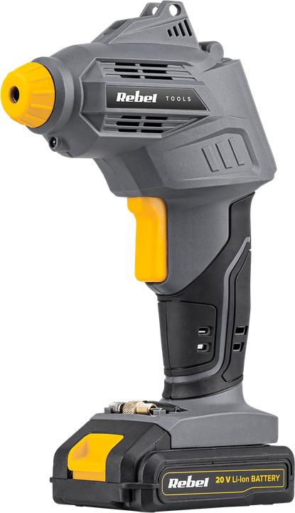 Actual product image Rebel Car compressor RB-1060 20V (15 l, 7 bar)