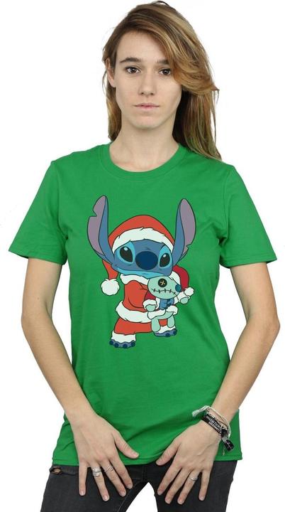 Immagine prodotto Disney Lilo And Stitch Stitch Christmas Maglietta Ampia Donna (M)