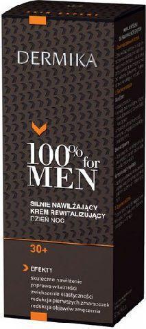 Immagine prodotto Dermika 100% for Men 30+ crema viso idratante 50ml (50 ml, Crema 24h)