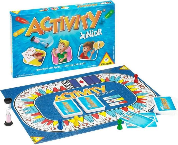 Actual product image Piatnik Activity Junior word board game for children (Polish)
