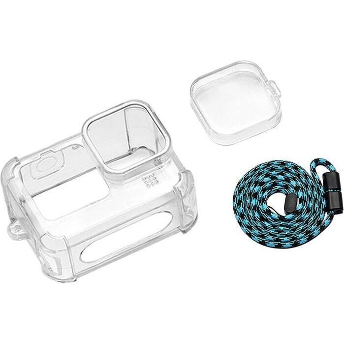 Thumbnail - Puluz Case with Lens Cap and Neck Strap for GoPro Hero 9 / 10 / 11 (11, GoPro Hero 9), Action Cam Zubehör