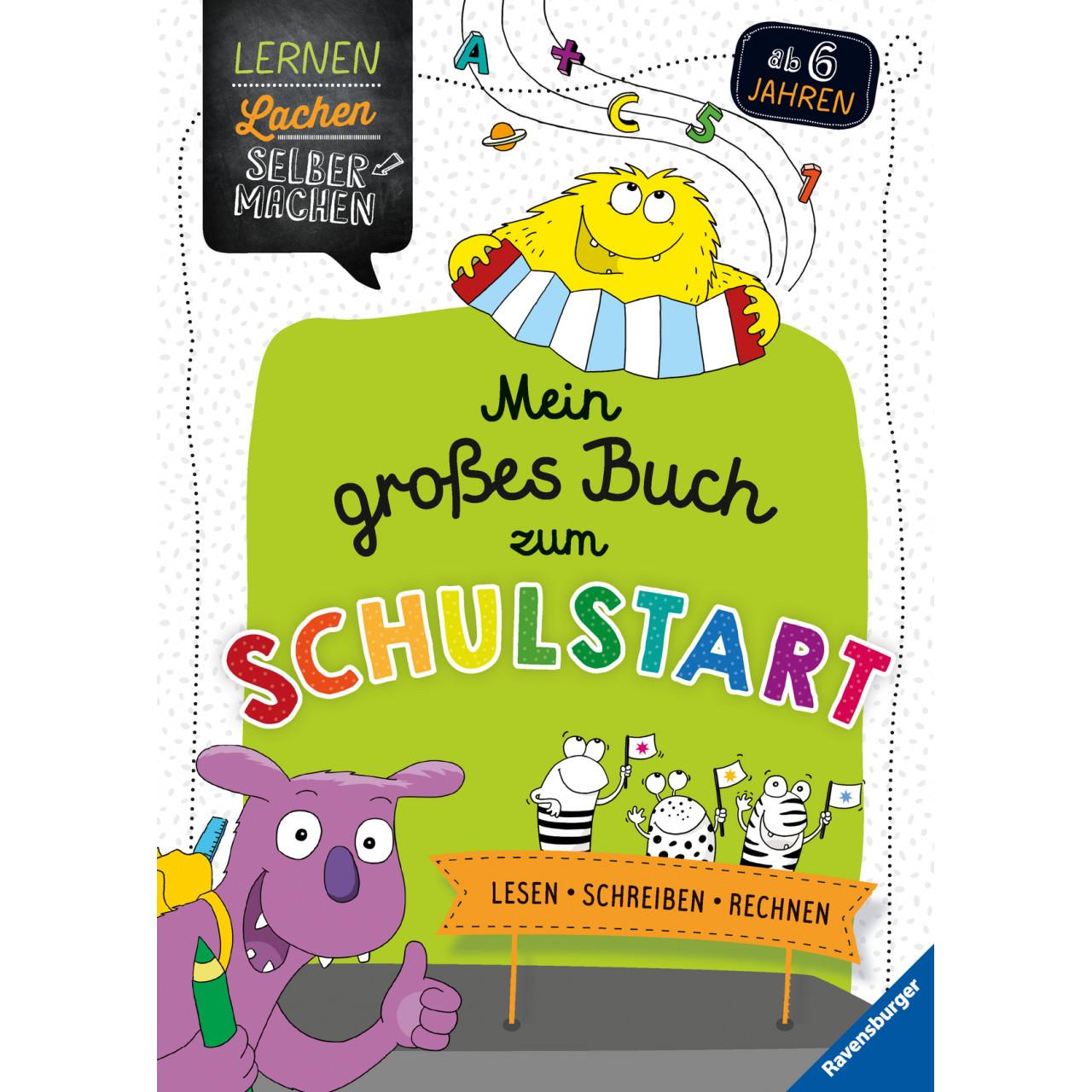 Mein grosses Buch zum Schulstart, Kinderbücher von Kirstin Jebautzke, Theresia Koppers