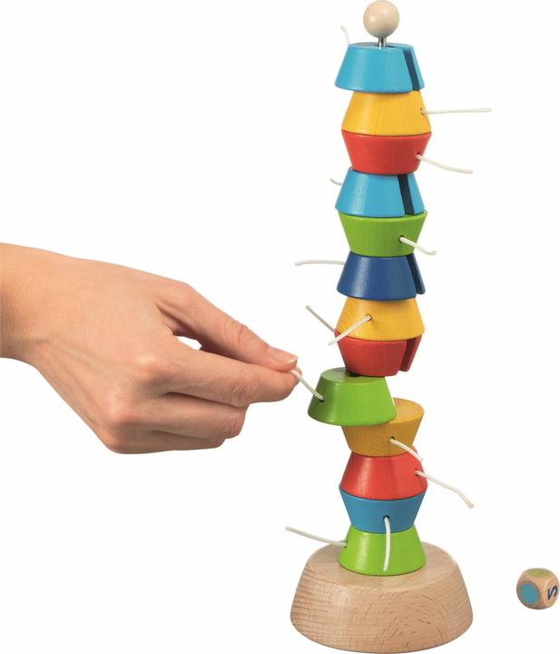 Actual product image Goki Tugie Wobble Tower (Multilingual)