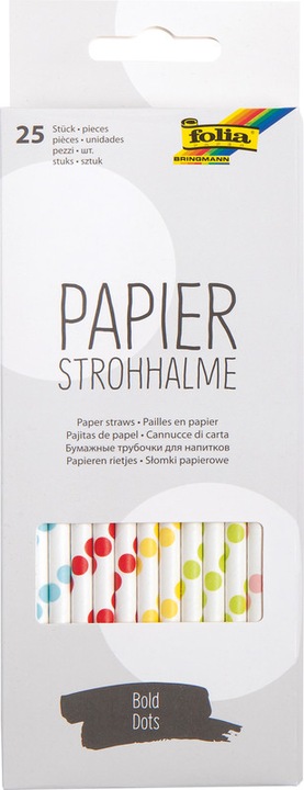Produktbild Folia Strohhalme (25 x)