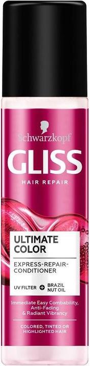 Image du produit Schwarzkopf Après-shampooing Gliss Ultimate Color spray pour cheveux colorés 200ml (200 ml)