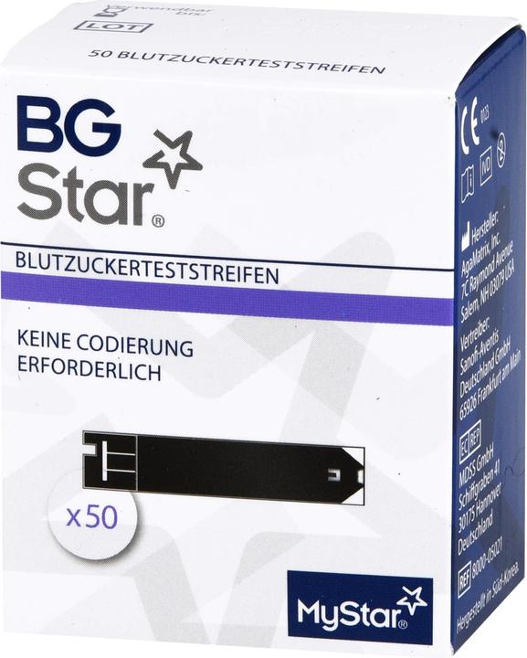 Produktbild MyStar BG Star Eurim Teststreifen, 50 St TTR (Teststreifen)